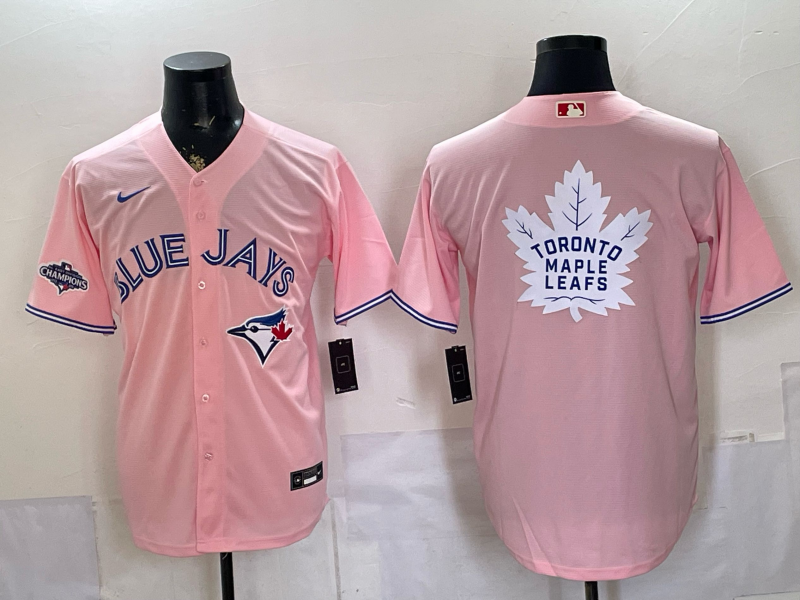 Men 2026 Toronto Blue Jays blank pink Game Nike MLB Jersey 0658709
